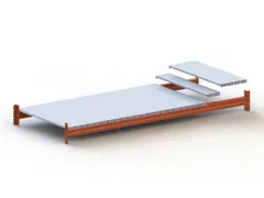 tablette a. panneaux acier p. rayonnage grande largeur lxP 1300x800mm