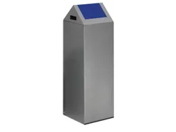 Afvalverzamelaar Zelfblussend 89 Liter 1045X320X320Mm Klemring Blauw