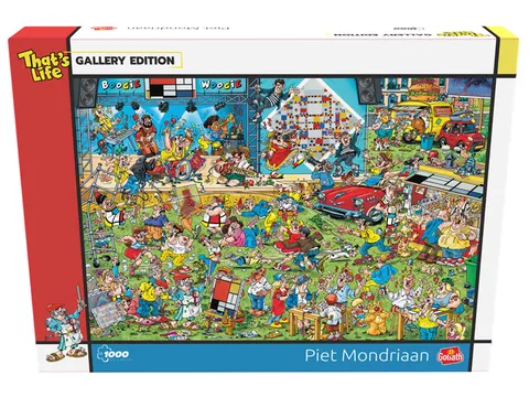 That's Life Gallery edition: Piet Mondriaan 1000st