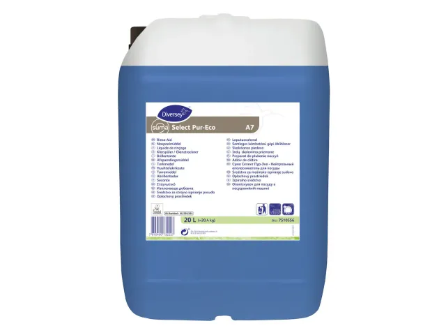 Diversey Suma Select Pur-Eco A7 can 20 liter Naspoelmiddel