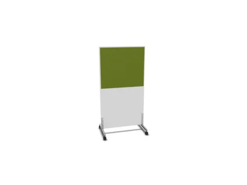scheidingswand,HxB 1545x800mm,Bl-wit,BN7048-groen