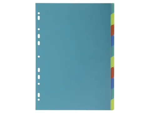 Exacompta Tabbladen PP Gerecycleerd Forever 10-Delig A4 11-Gaats Assor