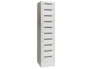 Postsorteerkast 1850x430x500mm 10 Vakken Vak B 400mm Met Postsleuf - 1