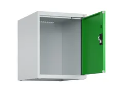 opzetkast,v. locker,1vak.,vak B 400mm,HxBxD 500x400x500mm,cilinderslot