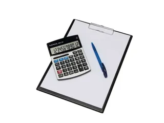 Bureaurekenmachine MBU 700 Solar Batterij 1-regelig 12 cijfers zwart - 3