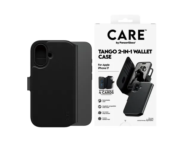 PanzerGlass CARE by Tango 2-in-1 Wallet Case w. MagSafe iPhone 1