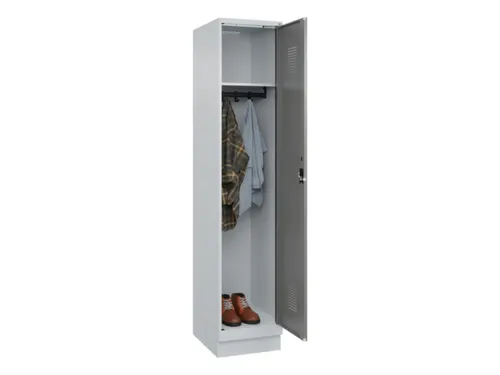 locker,HxBxD 1950x400x500mm,1vak,vak B 400mm,cil.-slot,sokkel
