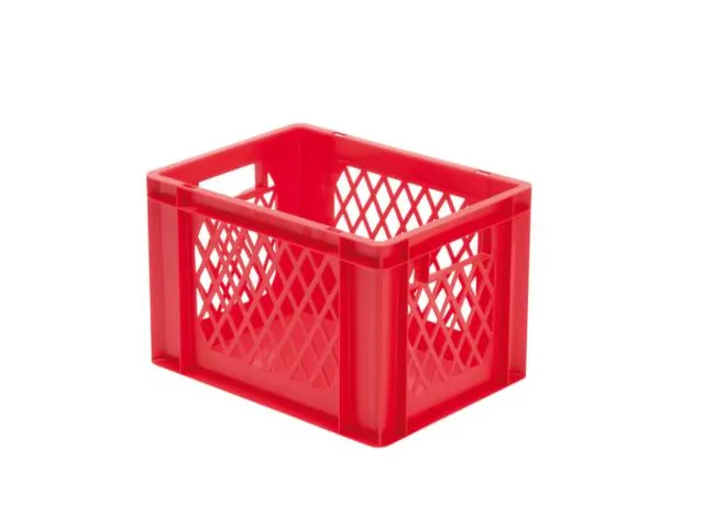 Euronorm-Stapelbak 24l H X L X B 270x400x300mm Rood