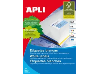Etiket Apli Geel 70x37mm - 1