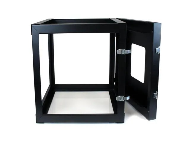 12U 22Inch Diep Scharnierend Open Frame Serverrack Wandmontage
