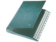 Termijnmap Leitz 5844 1-31 I-XII zwart karton