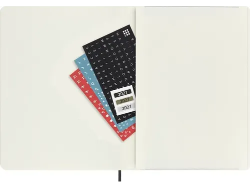 Agenda 2027 Moleskine 12M Planner Weekly 7dag/1pagina xl sc black
