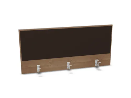 opzetpaneel,v. bureau,aanbouw achter,B 1200mm,NT-cherry,BN2036-bruin