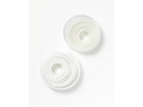 Klittenband Folia 20mmx2m wit 2 rollen