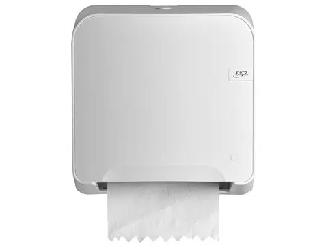 Handdoekroldispenser Quartz Mini Matic XL wit