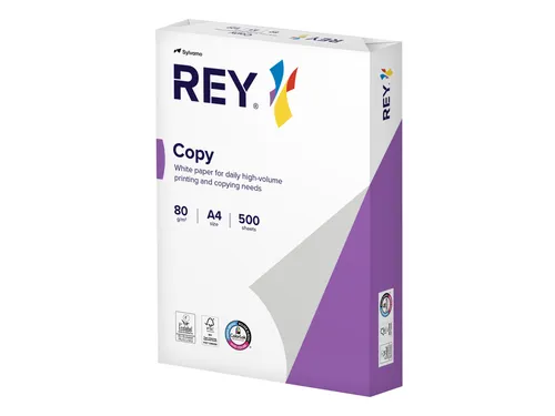 Kopieerpapier Rey Copy A4 80 gram wit 500 vel