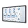 Vergrendelbaar notitiebord Indoor Slim 10xA4 Schuifdeuren Antraciet
