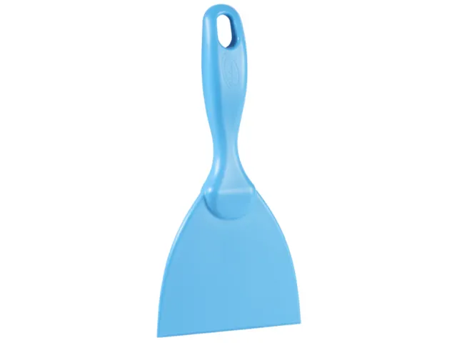 Vikan Rechte Handschaper Breed Blauw