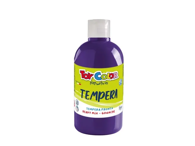 ToyColor plakkaatverf fles 500ml paars