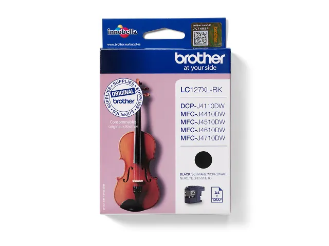 Inktcartridge Brother LC-127XLBK zwart HC