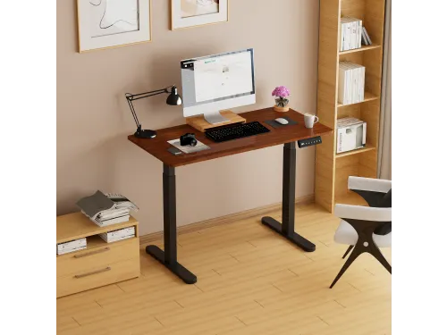 Zit-sta Bureau Frame Zwart Dubbele Motor Werkhoogte 71cm tot 119cm