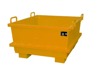 Universele Stortgoedbak Oranje Heftruck Kraantraverse 680x1040x1200mm - 1