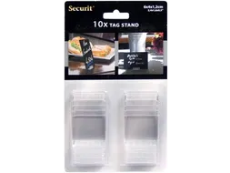 Securit Krijtbordjes Basis 4x6cm tags, Pak Met 10 Stuks