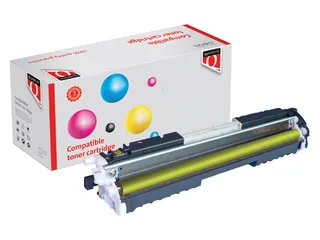 Tonercartridge Quantore alternatief tbv HP CE126A geel - 1