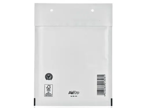 Luchtkussenenvelop 150x215 Mm Met Stripsluiting Wit