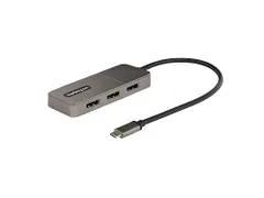 USB-C naar Triple DisplayPort MST Hub 4K 60Hz