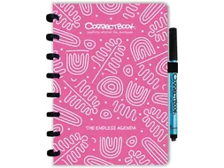 Endless Agenda A5 uitwisb/herbruik Pink