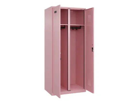 locker voor scheiding van kleding,HxBxD 1850x800x500mm,2vak