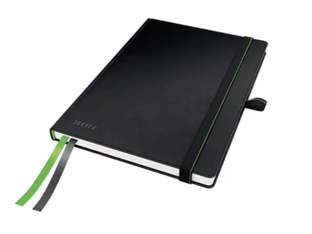 Cahier Leitz Complete couverture rigide A5 ligné noir