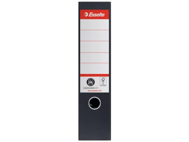 Esselte No.1 Ordner 75mm Zwart 100% Gerecycled karton