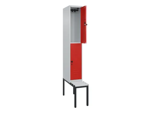 Dubbeldekse dekenkist,HxBxD 2120x300x815mm,1x2vak.,vak B 300mm