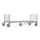 Spoorwiel voor laadvlak 850 x 610 mm -toebehoren- 28SP1