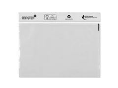 Paklijstenvelop Onbedrukt C4 340x250mm Transparant
