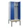 locker met bank,voor scheiding van kleding,HxBxD 2120x800x815mm,2vak