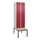 locker met bank,HxBxD 2120x600x815mm,2vak,vak B 300mm,cil.-slot