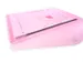 enveloptas rood A4 liggend met klittenbandsluiting