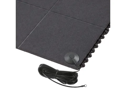 antivermoeidheidsmat,kliksysteem,ESD,HxLxB 19x910x910mm,rubber,geruwd