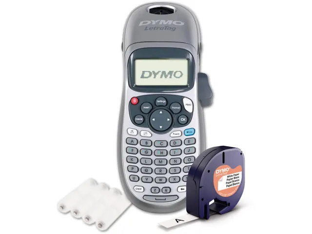 Labelprinter LetraTag 100H draagbaar ABC 12mm Zilver Special Edition