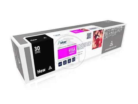 As70010 Astar Hp 913A Pw Pro Inkt Magenta Rebuilt 3000Pagina's Chip