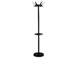 staande kapstok,HxØ 1780x400mm,6jashaken,parapluhouder/druppelvanger