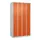 dubbeldekse locker,HxBxD 1850x1000x500mm,4x2vak.,vak B 250mm,cil.-slot