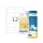 HERMA 4586 Transparante folie-etiketten Mat A4 97x42,3mm 120 stuks
