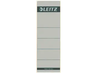 Rugetiket Leitz 1642 62x192mm Grijs Zelfklevend - 1