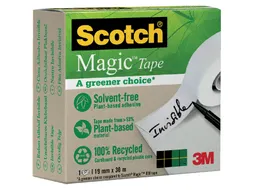 Plakband Scotch Magic 900 19mmx30m onzichtbaar mat