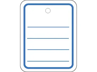 Herma 6810 Productlabel 42x60mm met oogje Wit zonder draad 1000 stuks - 2