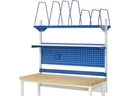 opbouwelement,v. werkbank,HxBxD 1130x1500x350mm,draagverm. 100kg,staal
